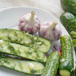 Маринуем огурцы за 15 минут. Ароматные огурчики с укропом и чесноком - БУДЕТ ВКУСНО! - медиаплатформа МирТесен
