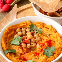 Морковный хумус