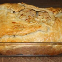 3 в 1. Если и готовить курочку, то только так: и второе, и гарнир, и вместо хлеба вкусное тесто - Вкусные рецепты - медиаплатформа МирТесен