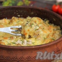 Тефтели в грибном соусе в духовке - 13 пошаговых фото в рецепте