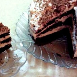 Очень простой приготовлении тортик «Снежная сказка»