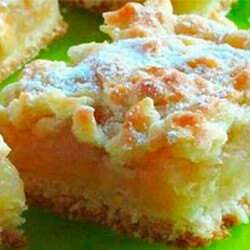 Пирог с нежной лимонно-яблочной начинкой - Дачный участок - медиаплатформа МирТесен