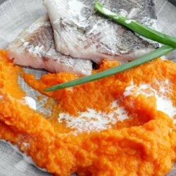 Морковное пюре с имбирем