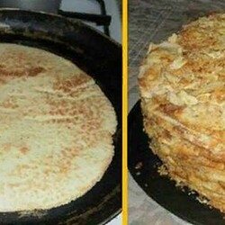 Рецепт «Наполеона» на сковороде — находка для занятых хозяек - Вкусные рецепты - медиаплатформа МирТесен