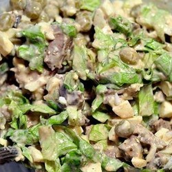 Восхитительный салат из куриной печени — достойно украсит праздничный стол - Вкусные рецепты - медиаплатформа МирТесен