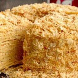 Рецепт любимого «Наполеона» с 2 видами вкусных коржей - Вкусные рецепты - медиаплатформа МирТесен