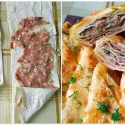 Украинский рецепт ленивых бендериков в лаваше - Вкусные рецепты - медиаплатформа МирТесен