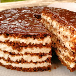 Торт без выпечки "Тающая загадка"