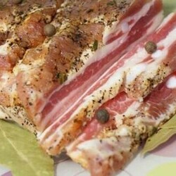 Засоленное сало по-одесски