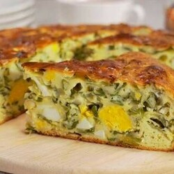Самый вкусный в мире ЗАЛИВНОЙ ПИРОГ на кефире - Вкусные рецепты - медиаплатформа МирТесен