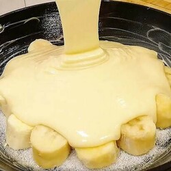 Готовь хоть с бананами, хоть с яблоками! воздушный пирог на сковороде! - БУДЕТ ВКУСНО! - медиаплатформа МирТесен