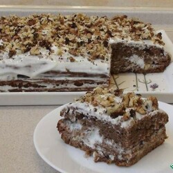 Торт на КЕФИРЕ и ВАРЕНЬЕ - Вкусные рецепты - медиаплатформа МирТесен