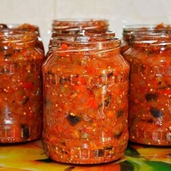 ИКРА ИЗ БАКЛАЖАНОВ   Невероятно вкусная - Скатерть-Самобранка - медиаплатформа МирТесен