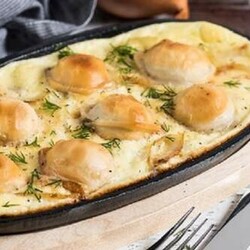 Румяные пельмени в духовке с сыром и майонезом: питательный обед за полчаса - Четыре вкуса - медиаплатформа МирТесен