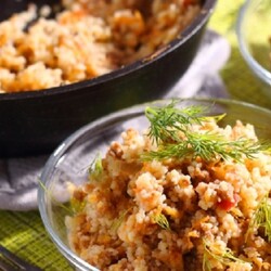 Кускус с фаршем: быстрое блюдо к обеду или ужину