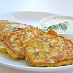 Оладьи из кабачков