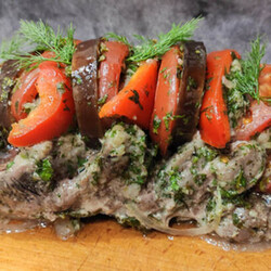 Аппетитная свиная шея в духовке с овощами - Четыре вкуса - медиаплатформа МирТесен