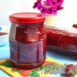 Клубничное варенье с желатином