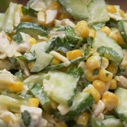 Удивительный салат из огурцов