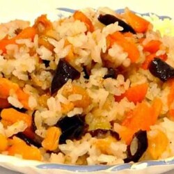 Плов с сухофруктами: курагой и черносливом. - Скатерть-Самобранка - медиаплатформа МирТесен