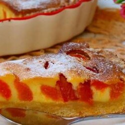Абрикосовый пирог со сметанной заливкой: рецепты выпечки - БУДЕТ ВКУСНО! - медиаплатформа МирТесен