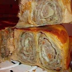 Мясной пирог, который затмил даже чебуреки