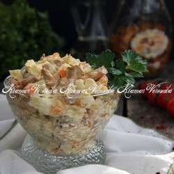 Салат "Машеровский" - 9 пошаговых фото в рецепте