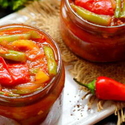 Лечо с фасолью - вкусная, очень питательная закуска на зиму - БУДЕТ ВКУСНО! - медиаплатформа МирТесен