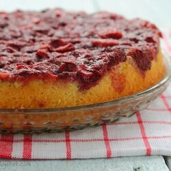 Ягодный пирог-перевертыш