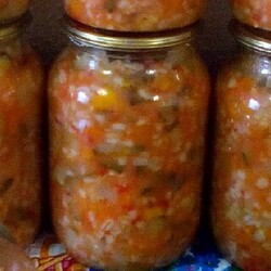 Рассольник на зиму с огурцами и цуккини (авторский) #заготовки - пошаговый рецепт с фото. Автор рецепта Зуля .