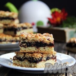 Тёртое песочное печенье с вареньем - 15 пошаговых фото в рецепте