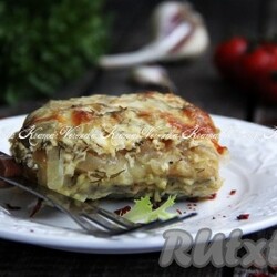 Треска со сметаной и сыром в духовке