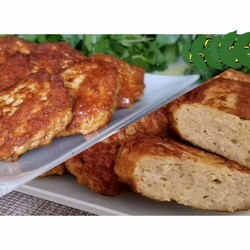 Оладьи из куриной грудки за полчаса