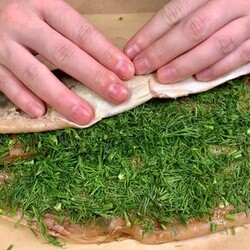 скумбрия запечённая в фольге