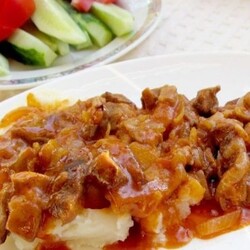 Вкусный гуляш из свинины - пошаговый рецепт с фото на Повар.ру