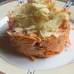 Салат с чипсами