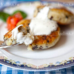 Картофельные котлеты с грибами – рецепт приготовления с фото от Kulina.Ru