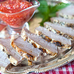 Свинина в медовой глазури с чесноком – рецепт приготовления с фото от Kulina.Ru