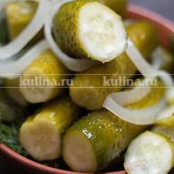 Шпреевальдские огурцы с луком и укропом (Spreewalder dillgurken)