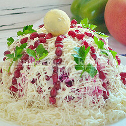 Салат Шапка Мономаха