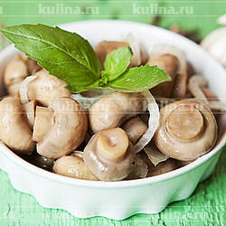 Шампиньоны маринованные – рецепт приготовления с фото от Kulina.Ru