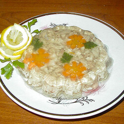 Заливное "Мясное ассорти" – рецепт приготовления с фото от Kulina.Ru