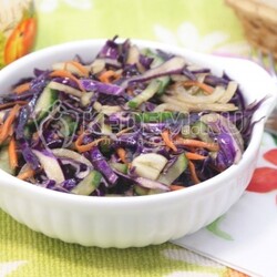 Салат с красной капустой