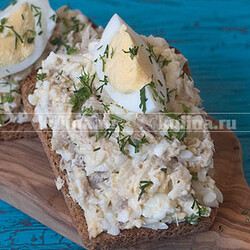 Вкусный паштет из скумбрии