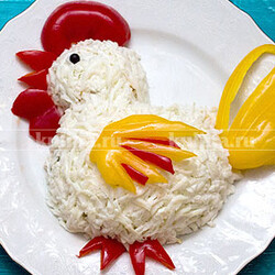 Салат Петушок