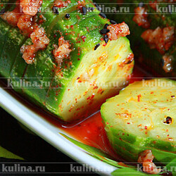 Закуска из свежих огурцов – рецепт приготовления с фото от Kulina.Ru