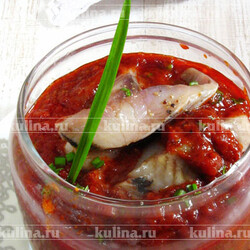 Сельдь в томатном маринаде – рецепт приготовления с фото от Kulina.Ru