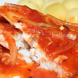 Тилапия под маринадом