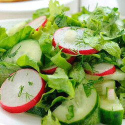 10 очень простых салатов с редиской - Будет вкусно - 18 апреля - 43180536398 - Медиаплатформа МирТесен