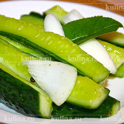 Малосольные огурцы в пакете – рецепт приготовления с фото от Kulina.Ru